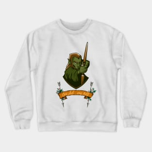 Elvish Archer DnD/Fantasy - One shot one kill Crewneck Sweatshirt